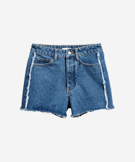 High Waist Straight  Summer Jean Shorts Women