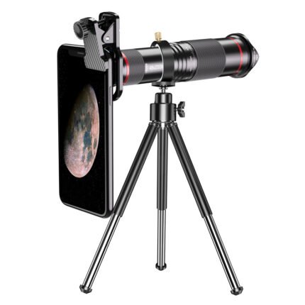 Telephoto Monocular 48X Telescope Mobile Phone Zoom Camera Lens Kit with Tripod Stand